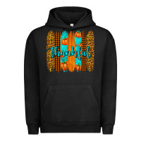 Pigment Black thankful brushstrokes Urban Hoodie - AdoDesignShop