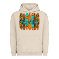 Pigment French Oak thankful brushstrokes Urban Hoodie - AdoDesignShop