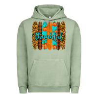 Pigment Oil Green thankful brushstrokes Urban Hoodie - AdoDesignShop