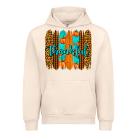 Sandshell thankful brushstrokes Urban Hoodie - AdoDesignShop