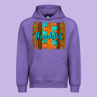 Thankful Brushstrokes Urban Hoodie Designed By Adodesignshop