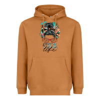 Meerkat nurse cna life messy bun Heavyweight Hoodie - BarkalooDesign