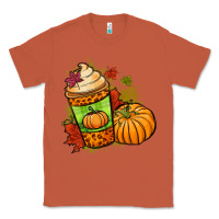 Copper Fall pumpkin coffee Classic Tee - NancyCooperArtShop