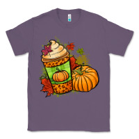Lavender Fall pumpkin coffee Classic Tee - NancyCooperArtShop