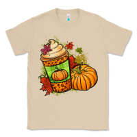 Mushroom Fall pumpkin coffee Classic Tee - NancyCooperArtShop