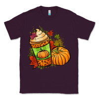 Plum Fall pumpkin coffee Classic Tee - NancyCooperArtShop