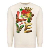 Sandshell juneteenth love Premium Sweatshirt - BarkalooDesign