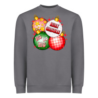Storm merry christmas ball Heavyweight Sweatshirt - CowhideDigitalArt