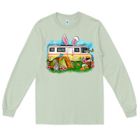 Matcha Easter Day camper Long Sleeve Tee - OliviaCreatesArt