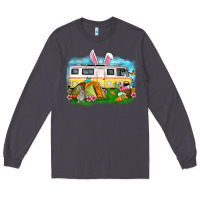 Smoke Easter Day camper Long Sleeve Tee - OliviaCreatesArt