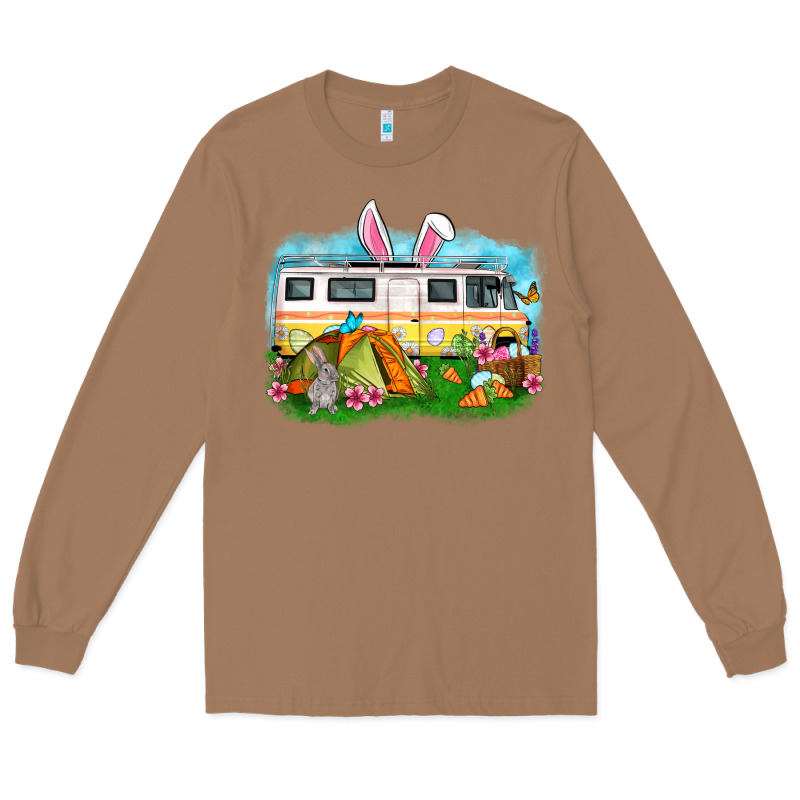 Easter Day Camper Long Sleeve Tee by OliviaCreatesArt | Teevron