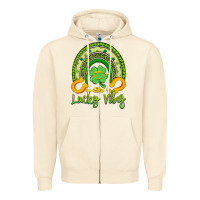 Sandshell lucky vibes Zipper Hoodie - Artiststas