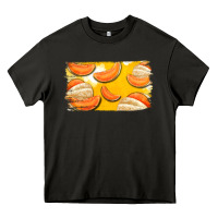 Colorado Cantaloupe Background Heavy Core Tee | Teevron