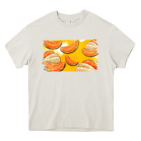 Cream Colorado Cantaloupe Background Heavy Core Tee - Bettercallsaul