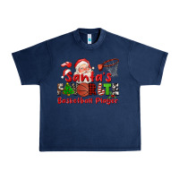 Navy santas favorite basketball player Urban Heavy Tee - CowGirlArtShop