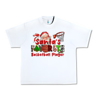 White santas favorite basketball player Urban Heavy Tee - CowGirlArtShop
