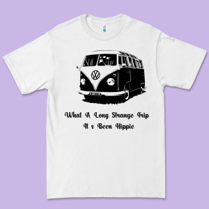 What A Long Strange Trip It S Been Hippie Premium Tee Designed By Bettercallsaul