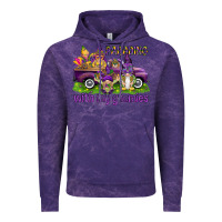Cloud Purple Parading with my gnomies Vintage Hoodie - HowdyJamesFarm