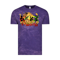 Cloud Purple black princess Vintage Tee - CowGirlArtShop