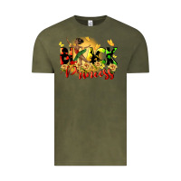 Vintage Olive black princess Vintage Tee - CowGirlArtShop