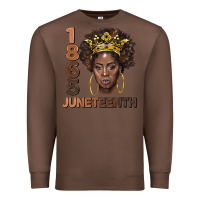Chestnut 1865 juneteenth black women Premium Sweatshirt - BarkalooDesign
