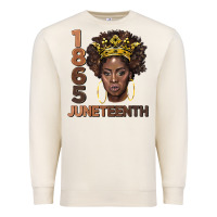 Sandshell 1865 juneteenth black women Premium Sweatshirt - BarkalooDesign