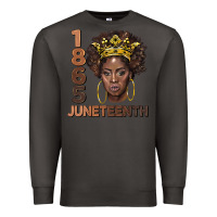 Smoke 1865 juneteenth black women Premium Sweatshirt - BarkalooDesign