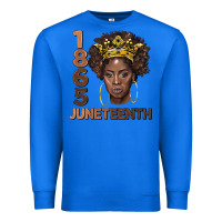 True Royal 1865 juneteenth black women Premium Sweatshirt - BarkalooDesign