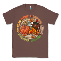 Chestnut Bonfires flannels smores campfires pumpkin Classic Tee - NancyCooperArtShop
