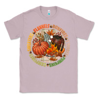 Lilac Bonfires flannels smores campfires pumpkin Classic Tee - NancyCooperArtShop