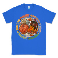 True Royal Bonfires flannels smores campfires pumpkin Classic Tee - NancyCooperArtShop