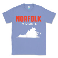Colony Blue norfolk virginia usa state america travel virginian Classic Tee - trangStudio