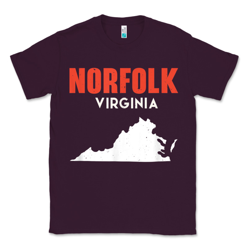 Norfolk Virginia Usa State America Travel Virginian Classic Tee by trangStudio | Teevron
