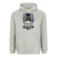 Moon Dust race life  messy bun Heavyweight Hoodie - BarkalooDesign