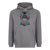 Storm race life  messy bun Heavyweight Hoodie - BarkalooDesign