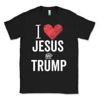Black I Love Jesus And Trump Republican Conservative Gift Classic Tee - trangStudio