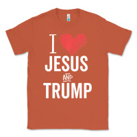 Copper I Love Jesus And Trump Republican Conservative Gift Classic Tee - trangStudio