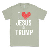 Matcha I Love Jesus And Trump Republican Conservative Gift Classic Tee - trangStudio