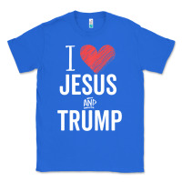 True Royal I Love Jesus And Trump Republican Conservative Gift Classic Tee - trangStudio