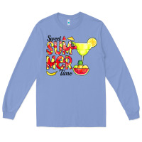 Colony Blue sweet summer time fruits Long Sleeve Tee - CowCowDesign