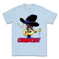Dusty Blue uncle pecos crambone Classic Tee - trangStudio