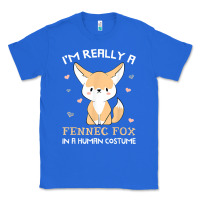 True Royal i'm really a fennec fox in a human costume funny gift t shirt Classic Tee - trangStudio