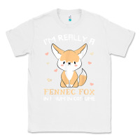 White i'm really a fennec fox in a human costume funny gift t shirt Classic Tee - trangStudio