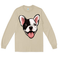 Mushroom French Bulldog Long Sleeve Tee - Jasminsmagicworld