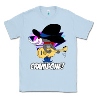 Dusty Blue uncle pecos crambone retro 80s Classic Tee - trangStudio