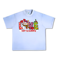 Grape Ice love christmas snowman Urban Heavy Tee - CowGirlArtShop