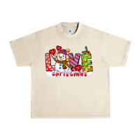 Sandshell love christmas snowman Urban Heavy Tee - CowGirlArtShop