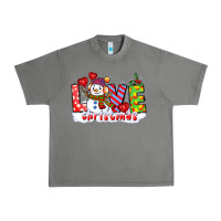 Tornado love christmas snowman Urban Heavy Tee - CowGirlArtShop