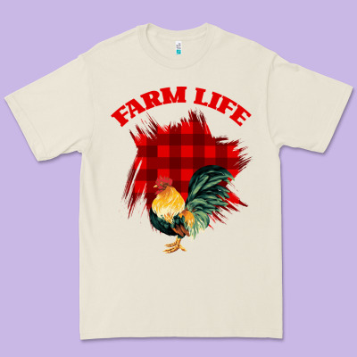 Farm Life Premium Tee Designed By Bettercallsaul