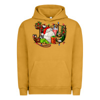 Pigment Peanut Butter joy with volleyball and santa's hat Urban Hoodie - AdoDesignShop